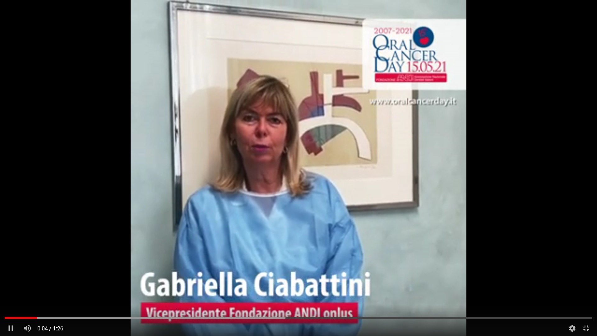 screen ciabattini Video appello OCD 2021 - Gabriella Ciabattini