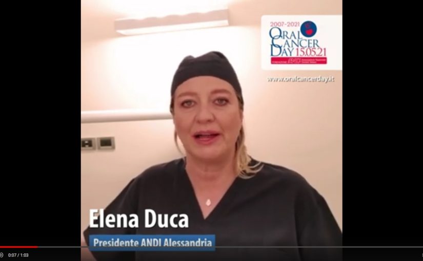 screen duca Video appello OCD 2021 - Elena Duca