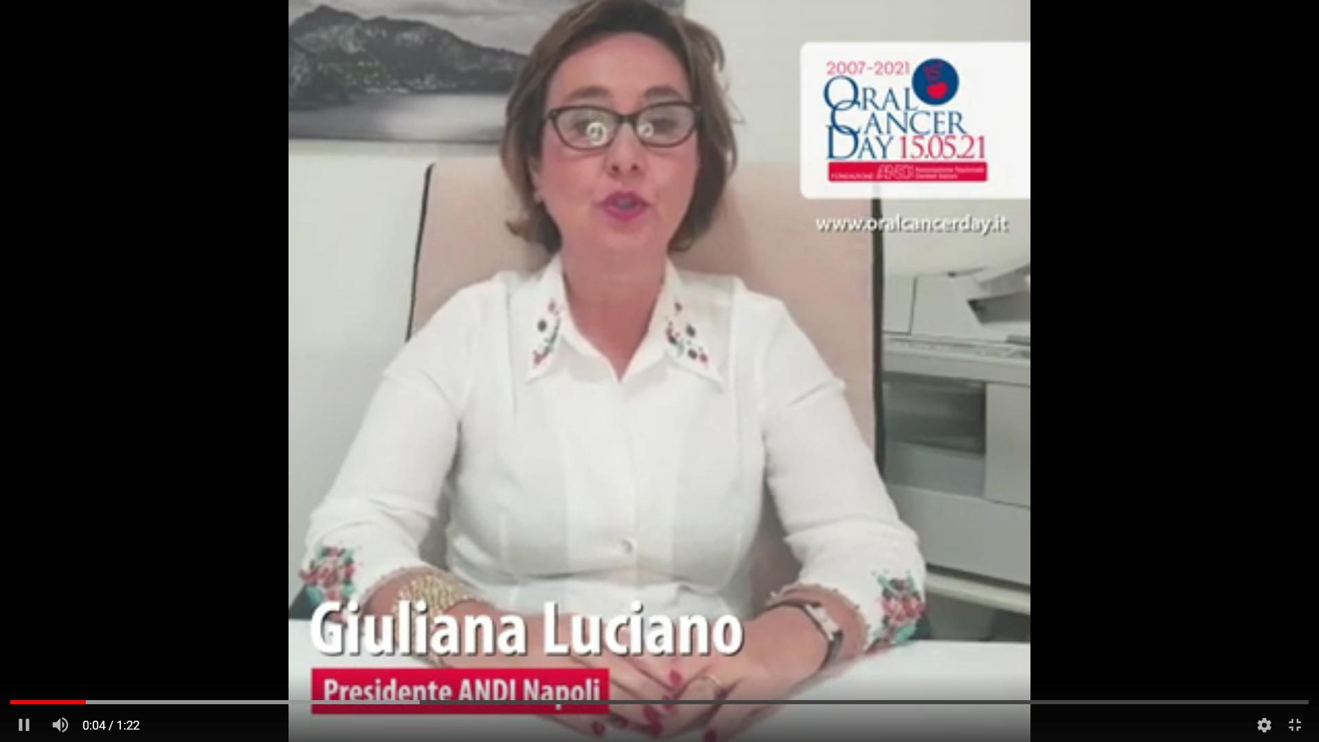 screen luciano Video appello OCD 2021 - Giuliana Luciano