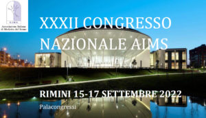 congresso aims Rimini, 15-17 settembre 2022: XXXII CONGRESSO NAZIONALE AIMS